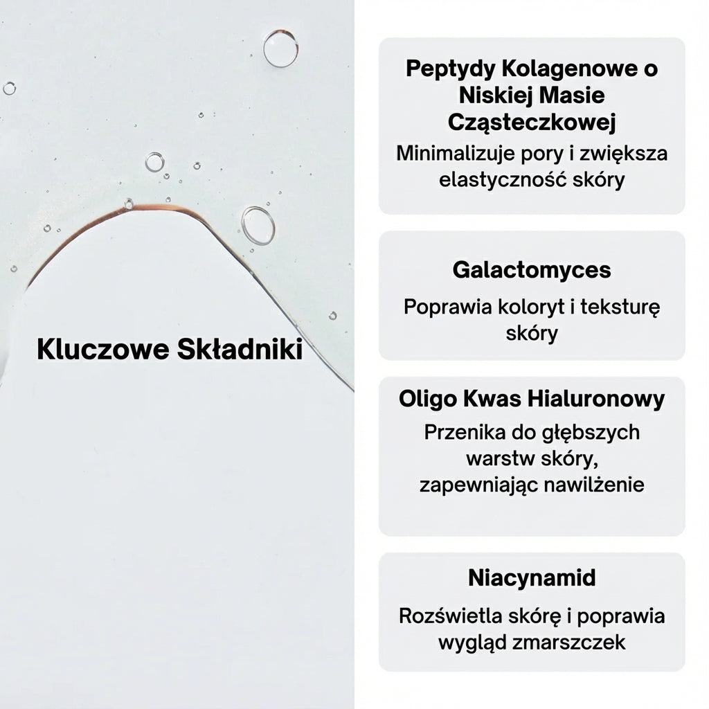 Maska z bio-kolagenem - Zmniejsz zmarszczki już po 1 aplikacji