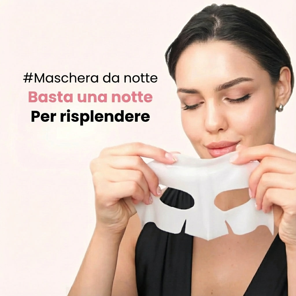 Maschera al Bio-Collagene - Riduce le rughe dopo una sola applicazione